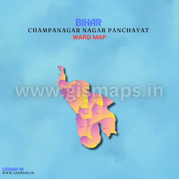 Champanagar Nagar Panchayat Ward Map